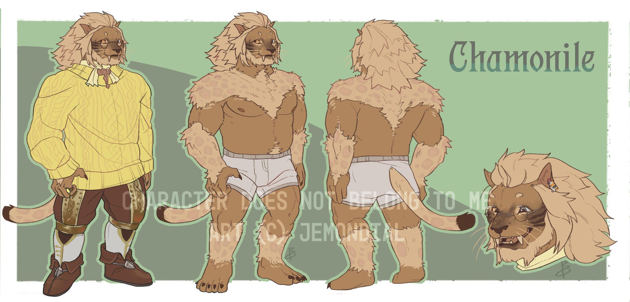 (Not designed by me) Front-view + alternate outfit + back-view + 1 expression + name